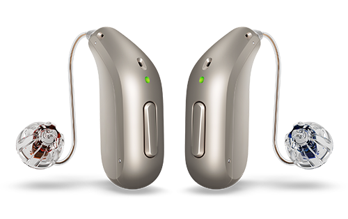 Receiver in the ear (RITE)